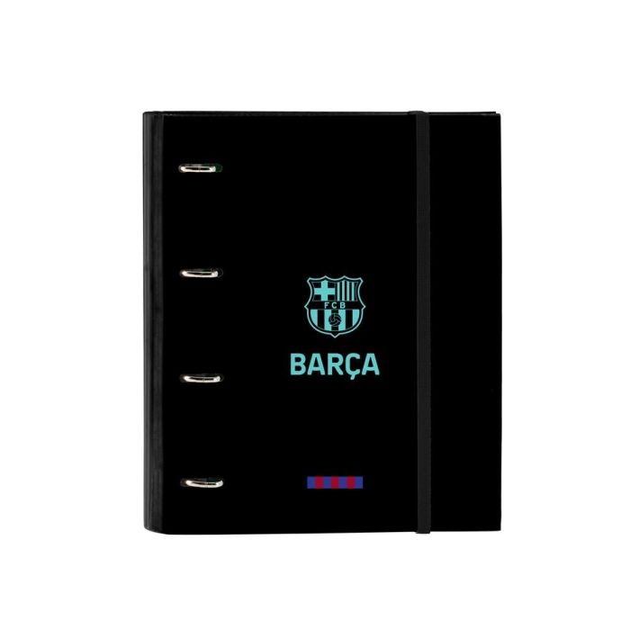 Carpeta de anillas F.C. Barcelona Negro 27 x 32 x 3.5 cm