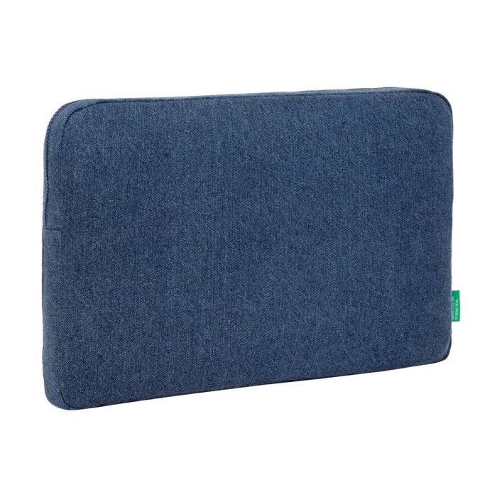 Funda para Portátil Benetton Denim Azul 15,6'' 39,5 x 27,5 x 3,5 cm 1