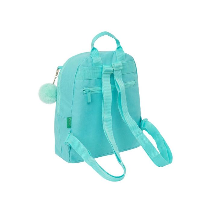 Mochila Benetton Letter Mini Verde 25 x 30 x 13 cm 1