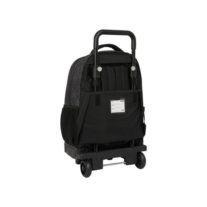 Mochila Escolar con Ruedas Nerf Get ready Negro 33 X 45 X 22 cm 1