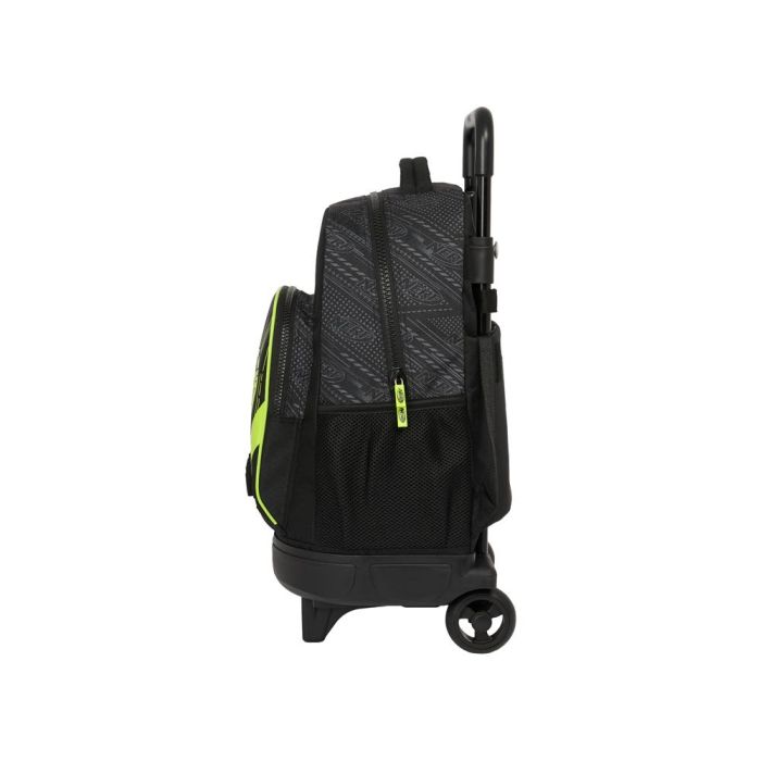 Mochila Escolar con Ruedas Nerf Get ready Negro 33 X 45 X 22 cm 2