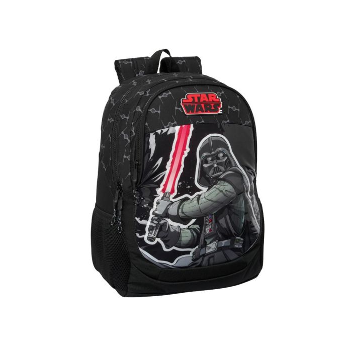 Mochila Escolar Star Wars The fighter Negro 32 x 44 x 16 cm