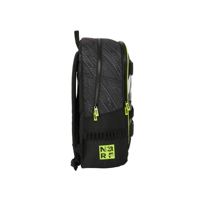 Mochila Escolar Nerf Get ready Negro 31 x 44 x 17 cm 2