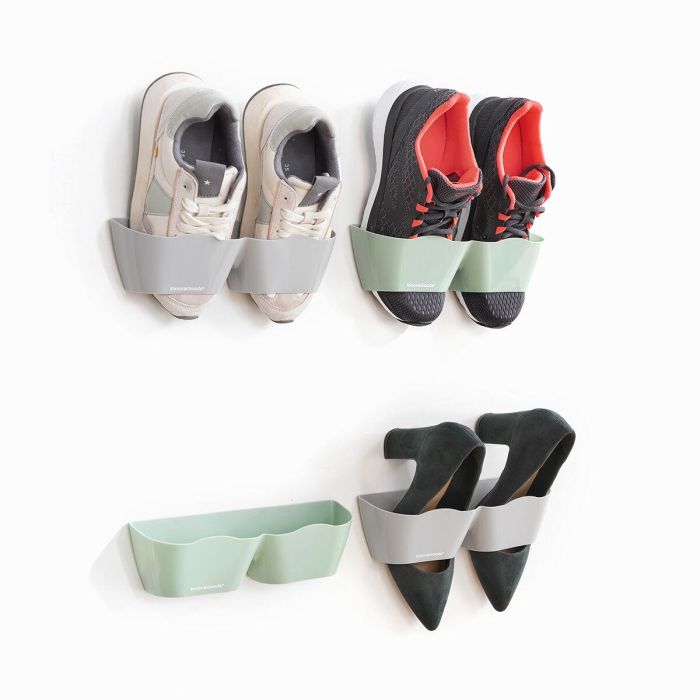 Zapateros Adhesivos Shohold InnovaGoods Pack de 4 uds 4 Zapateros Adhesivos Shohold InnovaGoods Pack de 4 uds 4
