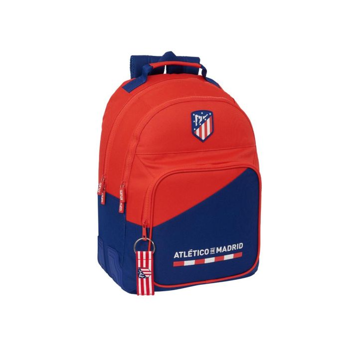 Mochila Escolar Atlético Madrid Azul Rojo 32 x 42 x 15 cm