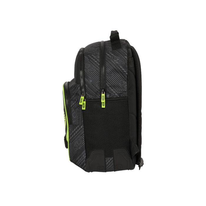 Mochila Escolar Nerf Get ready Negro 32 x 42 x 15 cm 2