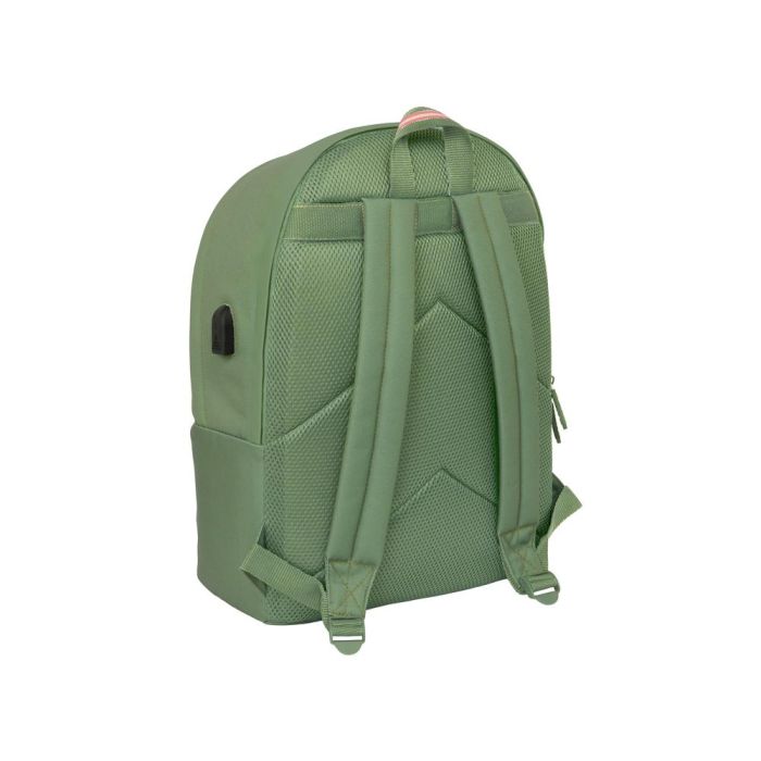 Mochila para Portátil El Ganso +usb el ganso basics Verde 31 x 44 x 18 cm 1