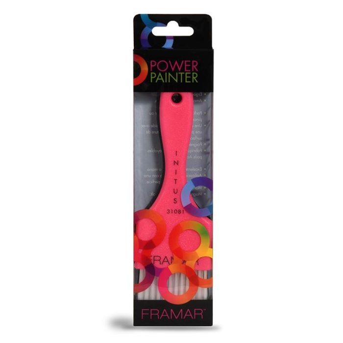 Brochas Power Painter Rosa Y Negra Framar