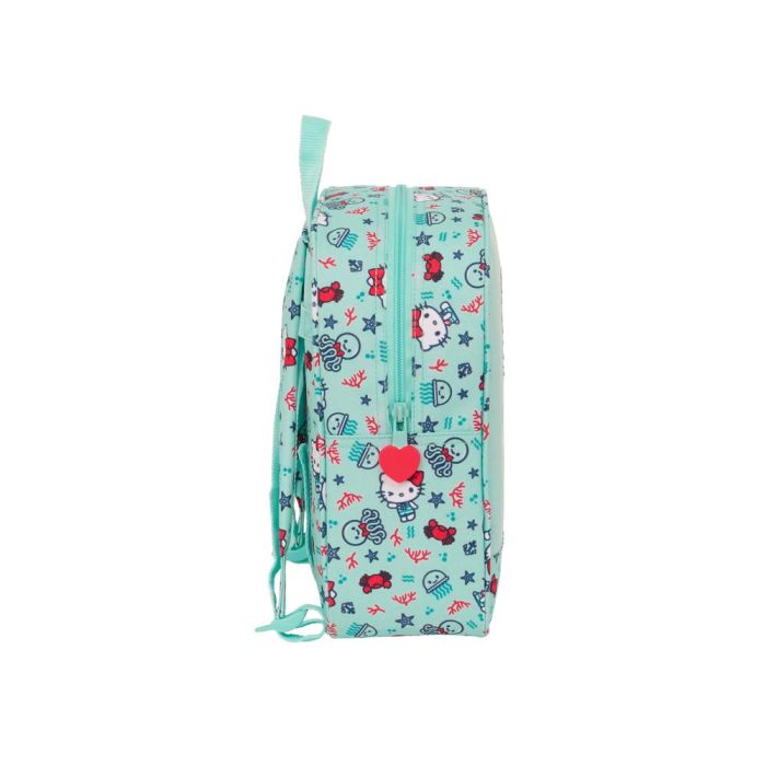 Mochila Infantil Hello Kitty Sea lovers Turquesa 22 x 27 x 10 cm 2