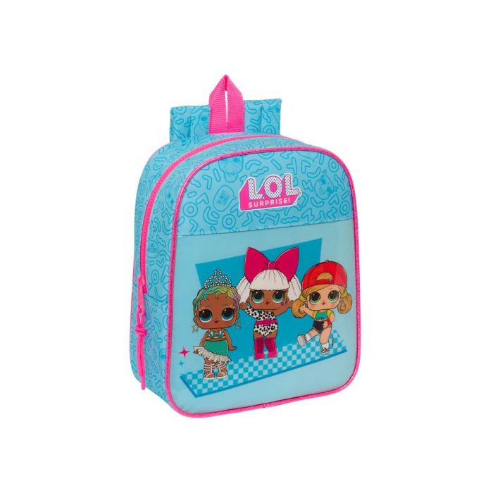 Mochila Infantil LOL Surprise! Divas Azul 22 x 27 x 10 cm