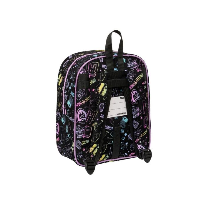 Mochila Infantil Monster High Negro 22 x 27 x 10 cm 1