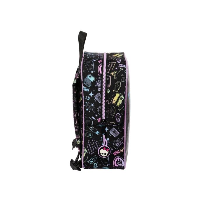 Mochila Infantil Monster High Negro 22 x 27 x 10 cm 2