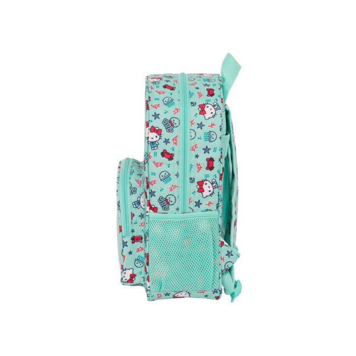 Mochila Safta Infantil Adaptable A Carro Hello Kitty Sea Lovers 110x260X340 mm 2