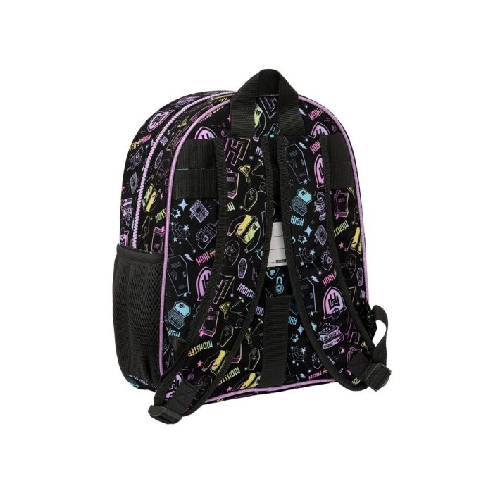 Mochila Infantil Monster High Negro 28 x 34 x 10 cm 1