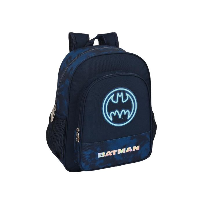 Mochila Escolar Batman Legendary Azul marino 32 X 38 X 12 cm