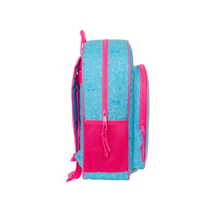 Mochila Escolar LOL Surprise! Divas Azul 32 X 38 X 12 cm 2