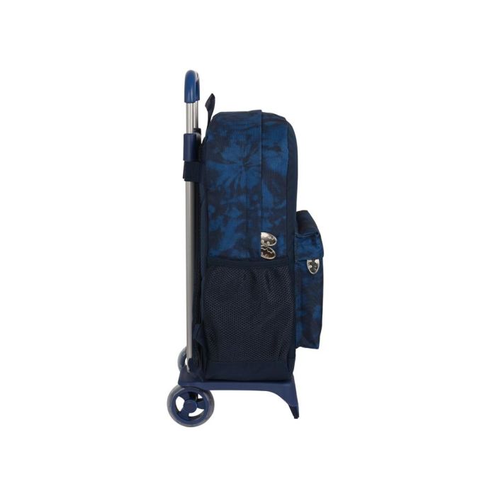 Mochila Escolar con Ruedas Batman Legendary Azul marino 30 x 43 x 14 cm 2