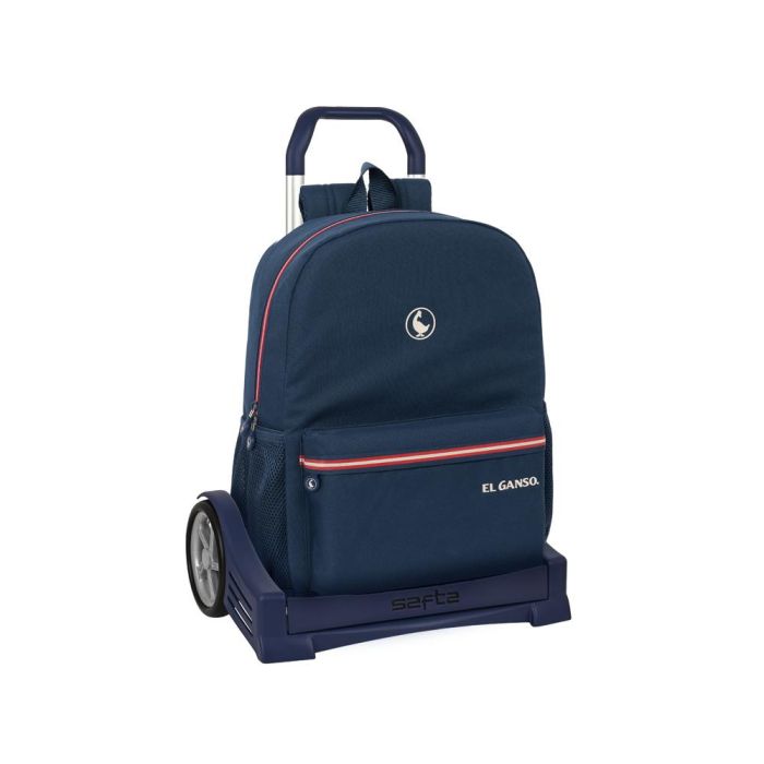 Safta Mochila 754+Carro Evolution El Ganso "Classic" 19,25 L Azul