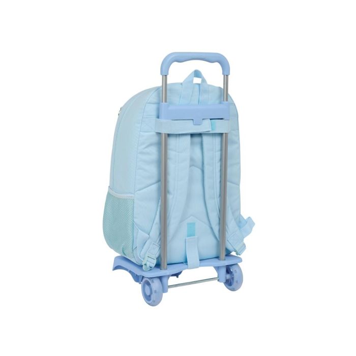 Mochila Escolar con Ruedas Glow Lab Cisnes Azul 30 x 46 x 14 cm 1