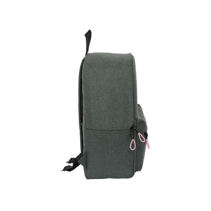 Mochila para Portátil Kappa SIlver Pink Gris 31 x 40 x 16 cm 2