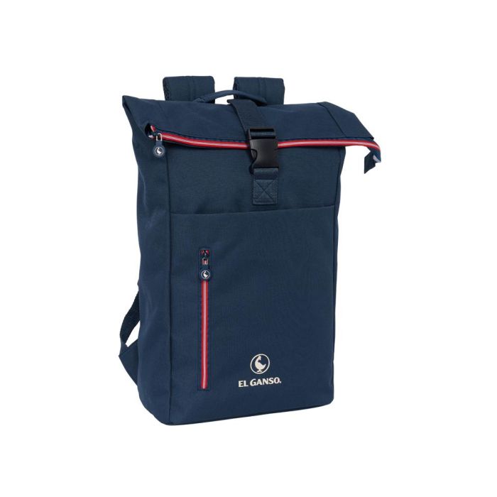 Safta Mochila Solapa Para Portátil 15,6" El Ganso "Classic" 15,3 L Azul