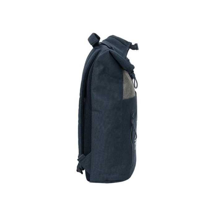 Mochila para Portátil Kappa Dark navy Gris Azul marino 28 x 42 x 13 cm 2