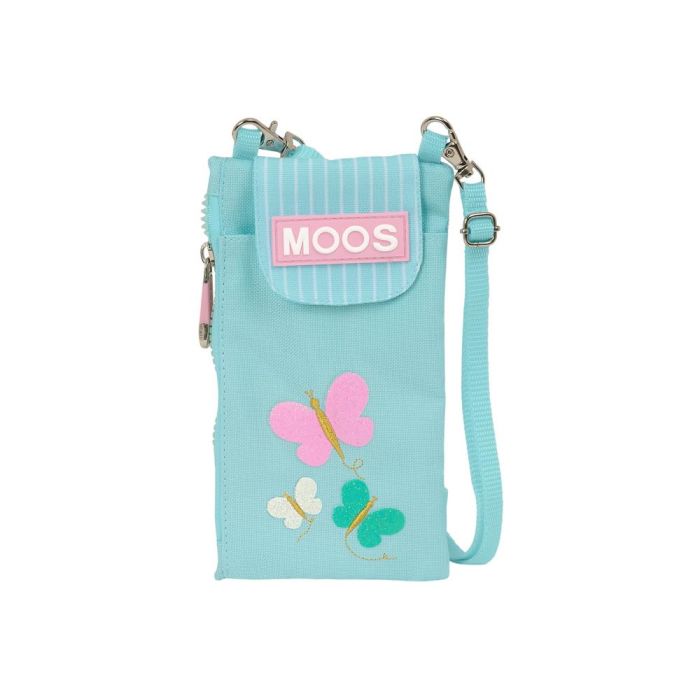 Monedero Moos Butterflies Bolso para Móvil Azul