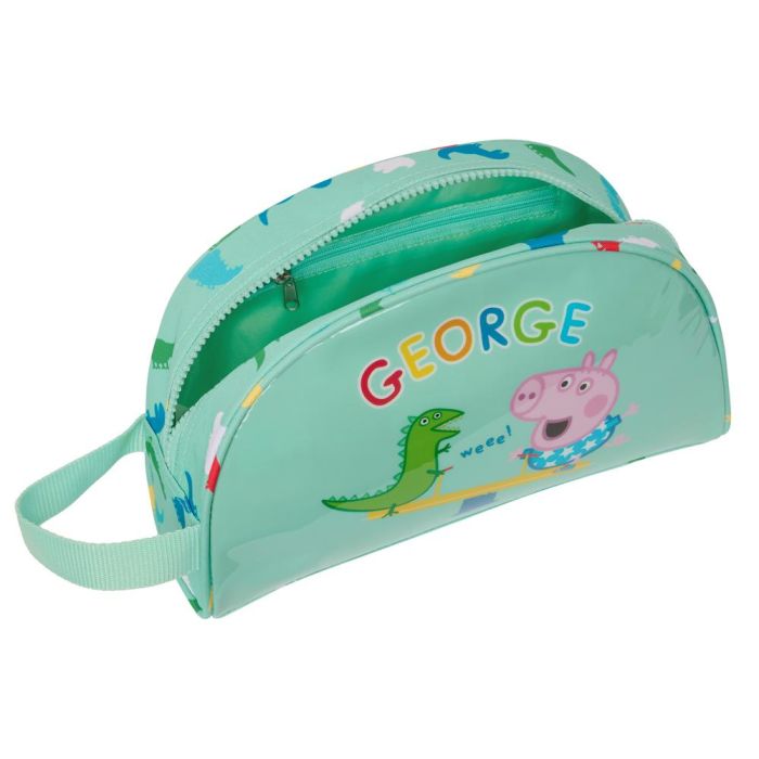 Neceser Escolar Peppa Pig George Menta 26 x 16 x 9 cm 3