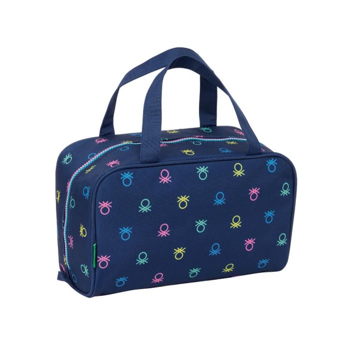 Neceser Escolar Benetton Cool Azul marino 31 x 14 x 19 cm 1