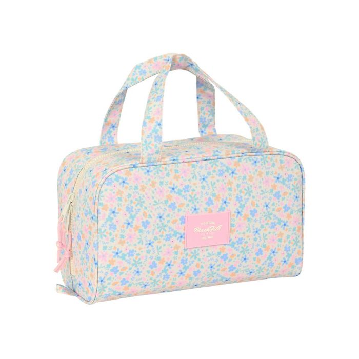 Neceser Escolar BlackFit8 Blossom Multicolor 31 x 14 x 19 cm