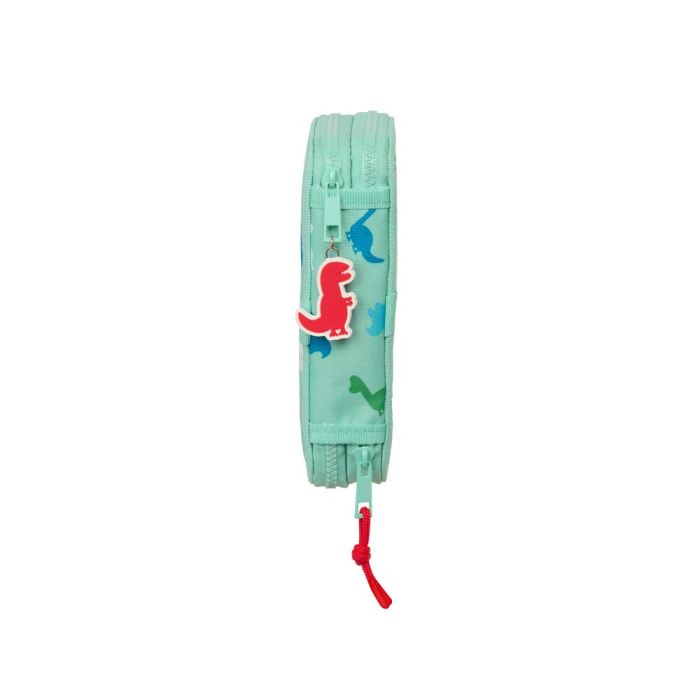 Plumier Doble Peppa Pig George Menta 12.5 x 19.5 x 4 cm (28 piezas) 2