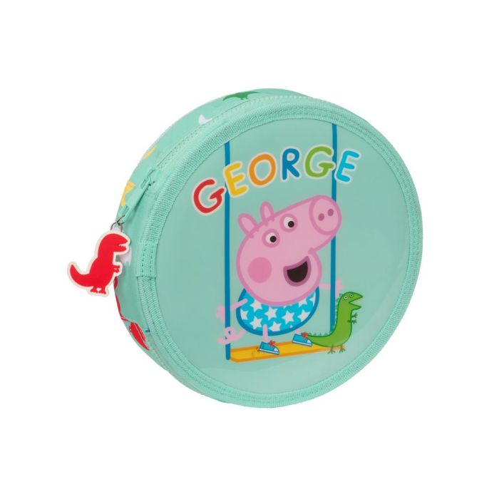 Plumier Peppa Pig Menta (18 Piezas)