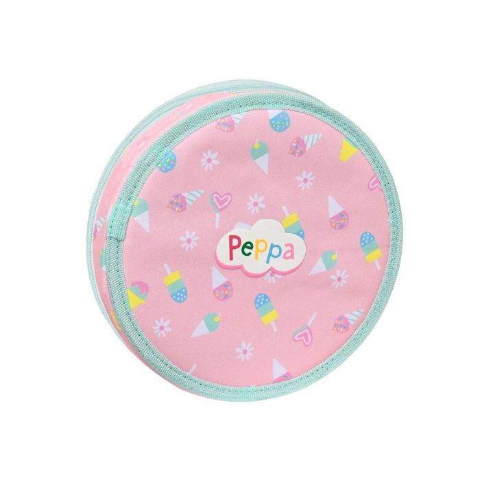 Plumier Peppa Pig Ice cream Rosa Menta (18 Piezas) 1