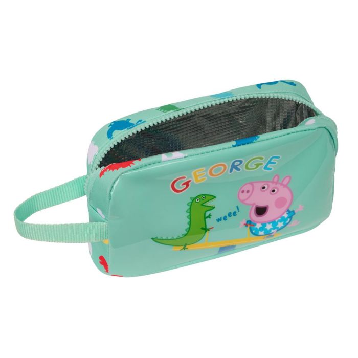 Portameriendas Térmico Peppa Pig Menta 21.5 x 12 x 6.5 cm 3