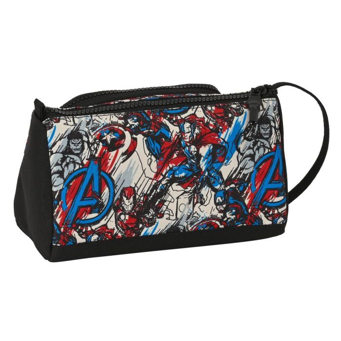 Estuche Escolar con Accesorios The Avengers Forever Multicolor 20 x 11 x 8.5 cm (32 Piezas) 1