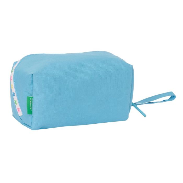 Estuche Escolar Benetton Spring Azul cielo 22 x 10 x 10 cm 1