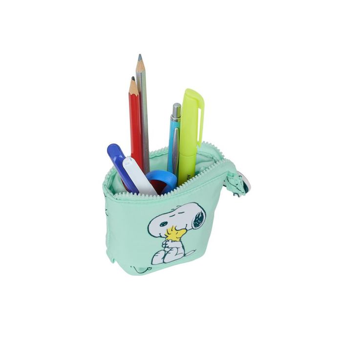 Estuche Cubilete Snoopy Groovy Verde 8 x 19 x 6 cm 5