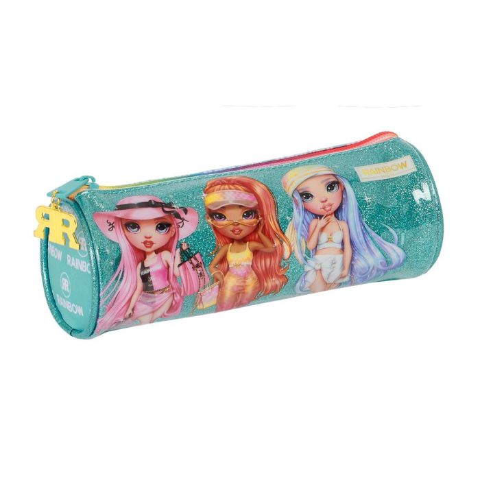 Estuche Escolar Rainbow High Paradise Turquesa 20 x 7 x 7 cm