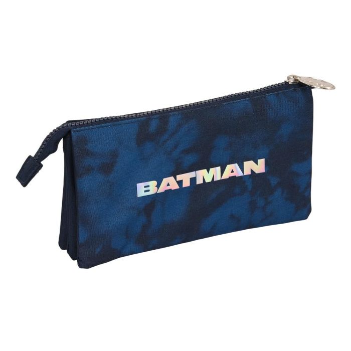 Bolso Escolar Portatodo Safta Triple Batman Legendary 30x220X120 mm 1