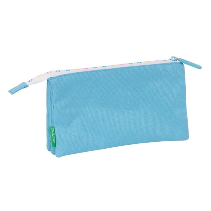 Bolso Escolar Portatodo Safta Triple Benetton Spring 30x220X120 mm 1