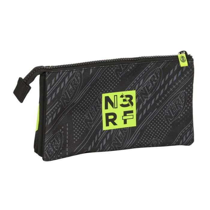 Portatodo Triple Nerf Get ready Negro 22 x 12 x 3 cm 1