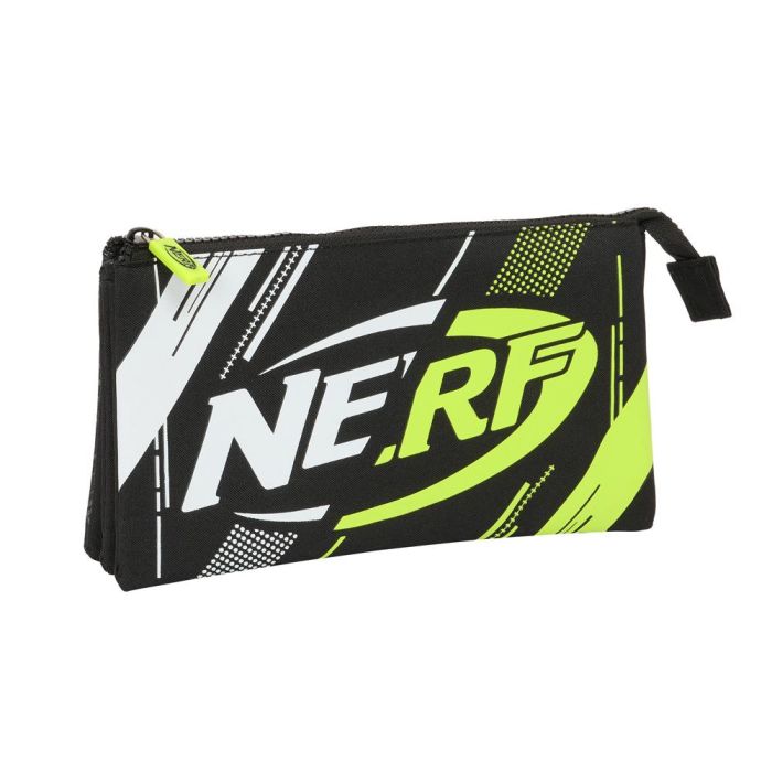 Portatodo Triple Nerf Get ready Negro 22 x 12 x 3 cm