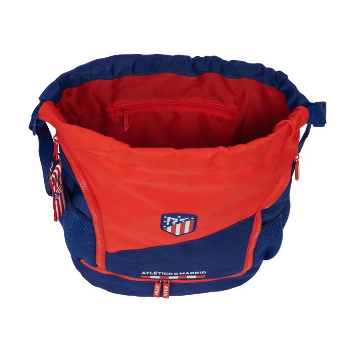 Mochila Saco Infantil Atlético Madrid Azul Rojo 35 x 40 x 1 cm 3