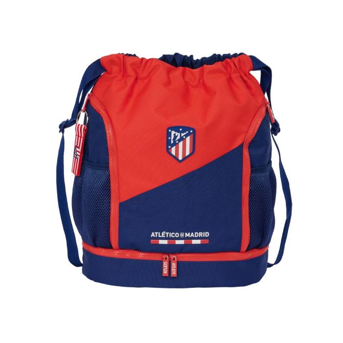 Mochila Saco Infantil Atlético Madrid Azul Rojo 35 x 40 x 1 cm