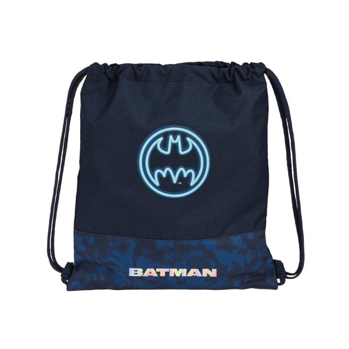 Bolsa Mochila con Cuerdas Batman Legendary Azul marino 35 x 40 x 1 cm