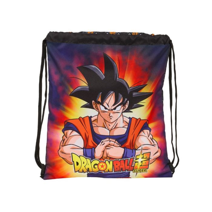 Bolsa Mochila con Cuerdas Dragon Ball Negro 35 x 40 x 1 cm