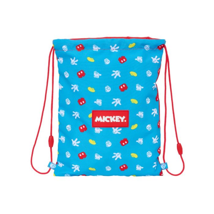 Bolsa Mochila con Cuerdas Mickey Mouse Clubhouse Fantastic Azul Rojo 26 x 34 x 1 cm 1