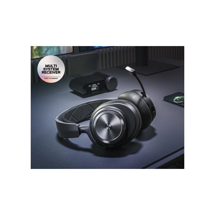 Auriculares Bluetooth con Micrófono SteelSeries Arctis Nova Pro Wireless Negro Multicolor 4