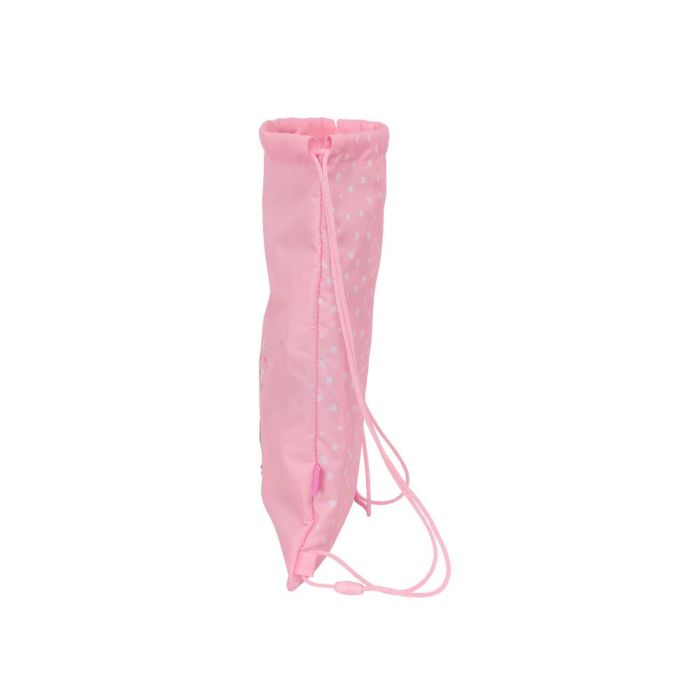 Bolsa Mochila con Cuerdas Glow Lab Sweet home Rosa 26 x 34 x 1 cm 2