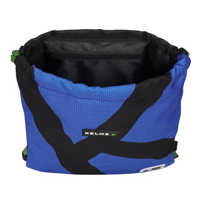 Bolsa Mochila con Cuerdas Kelme Royal Azul Negro 35 x 40 x 1 cm 3